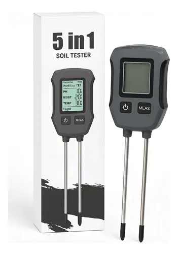 جهاز اختبار التربة الرقمي 5 في 1 (5 in 1 Soil Tester)