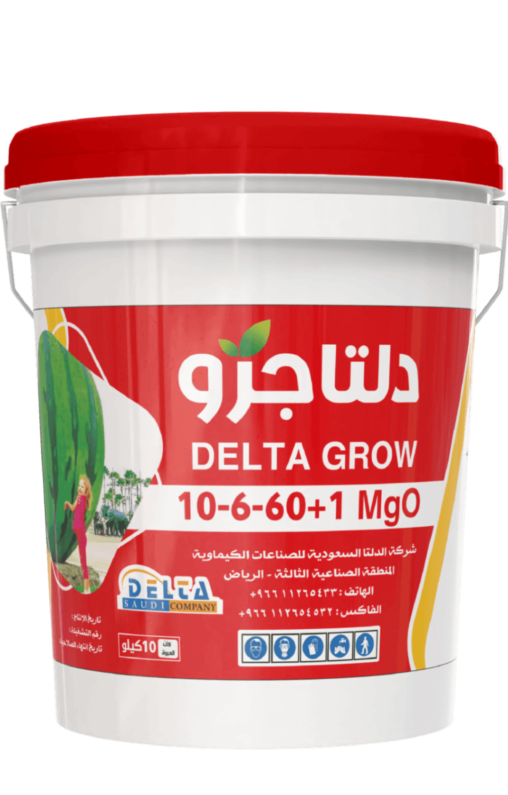 دلتا جرو  10-6-60+1MgO (10كجم)